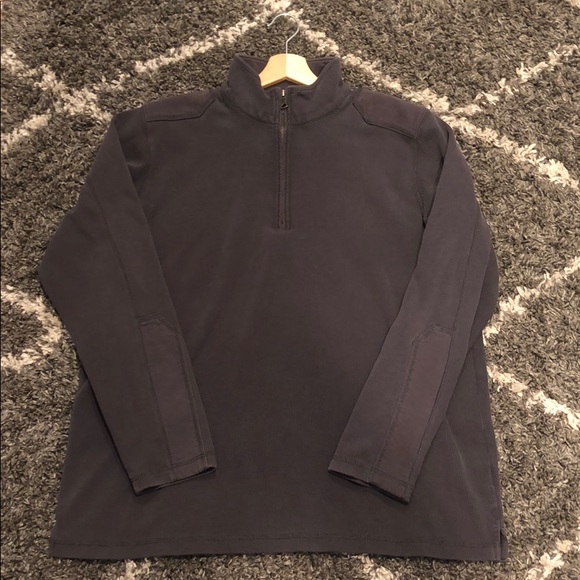 Men’s Eddie Bauer quarter zip sweatshirt